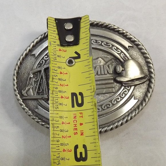 WESTMIN Mining Oil Sector Beer Bottle Opener Belt Buckle - Picture 8 of 10